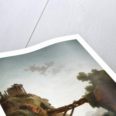 Fantastic View of Tivoli, 1789 by Hubert Robert