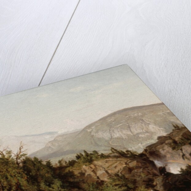 In the Adirondack Mountains, 1857 by William Trost Richards