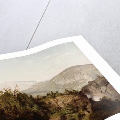 In the Adirondack Mountains, 1857 by William Trost Richards