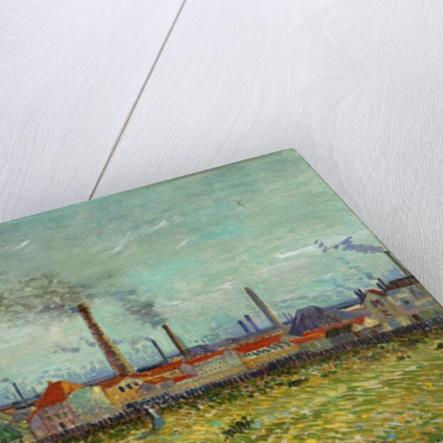 Factories at Clichy, 1887 by Vincent van Gogh