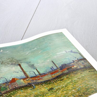Factories at Clichy, 1887 by Vincent van Gogh