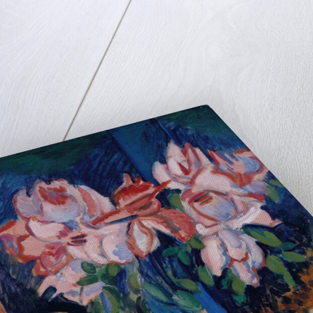 Pink Roses, 1918 by Ernst Ludwig Kirchner