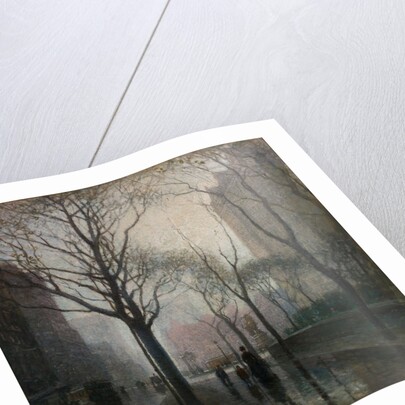 The Plaza after the Rain, 1908 by Paul Cornoyer