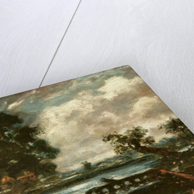 Study for The Leaping Horse by John Constable