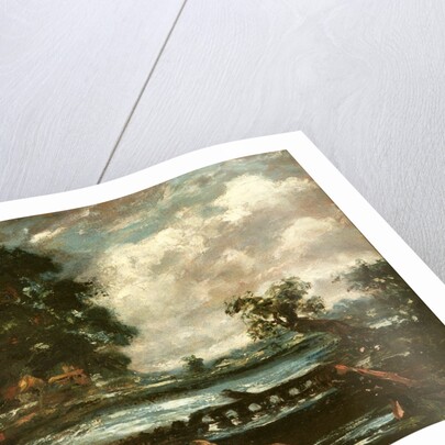 Study for The Leaping Horse by John Constable