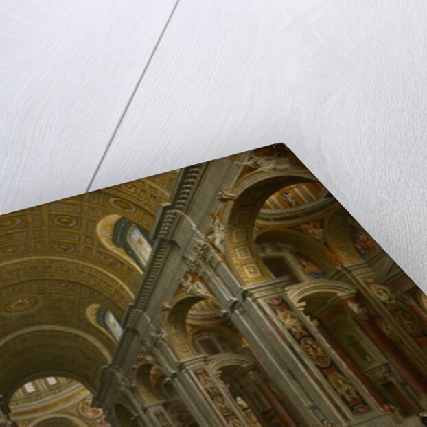 Interior of St. Peter's, Rome, 1731 by Giovanni Paolo Pannini or Panini