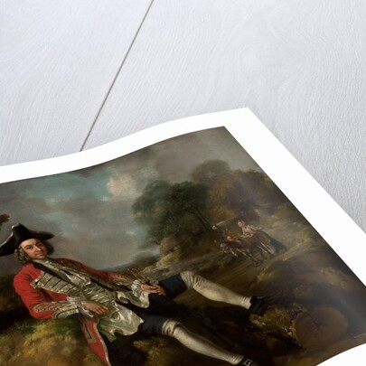 Portrait of a Gentleman, c.1750 by Francis & Gainsborough Thomas Hayman