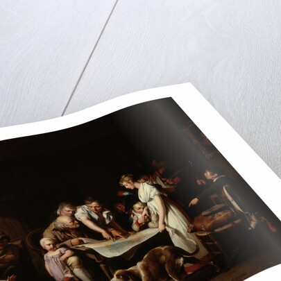 The Reading of the Bulletin of the Grand Army, 1807 by Louis Leopold Boilly