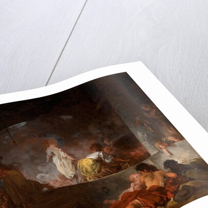 The Laundresses, c.1756-61 by Jean-Honore Fragonard