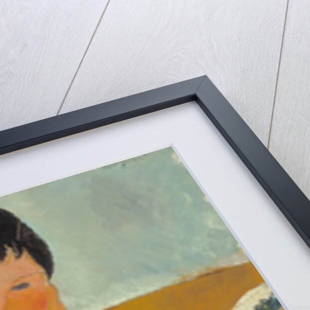 Elvira Resting at a Table, 1919 by Amedeo Modigliani