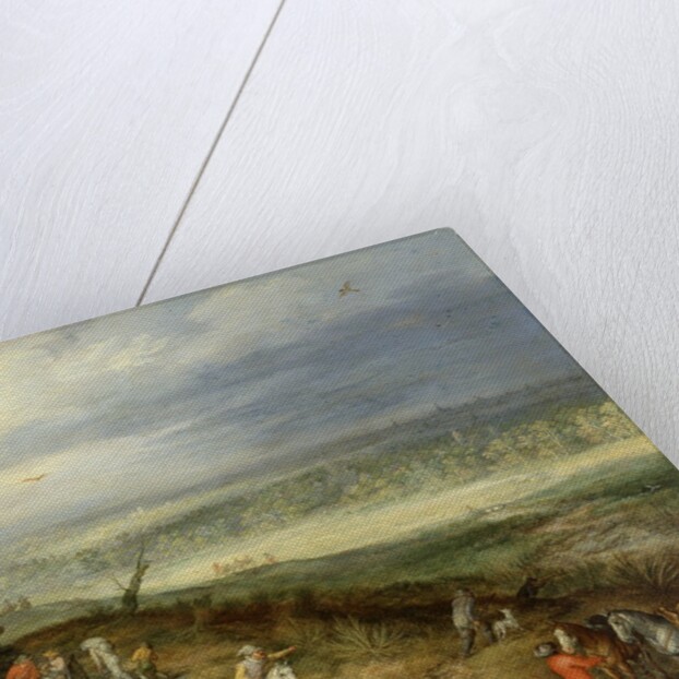 Extensive Landscape With Travellers on a Country Road, c.1608-10 by Jan the Elder Brueghel