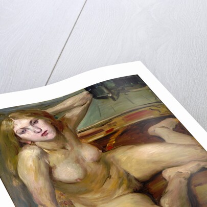 Nude Girl on a Rug, 1912 by Lovis (1858-1925) Corinth