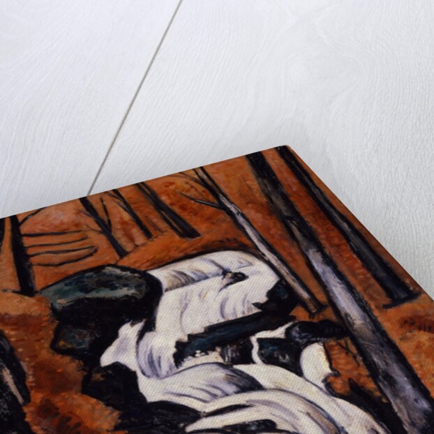 Smelt Brook Falls, 1937 by Marsden Hartley