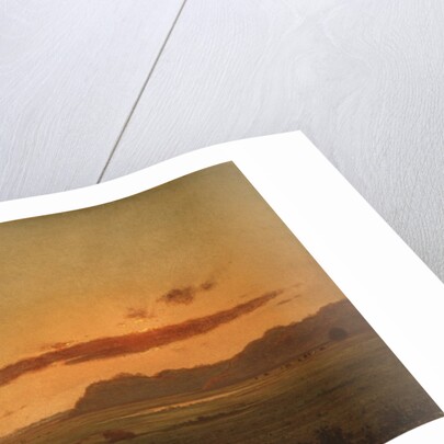 Sunset, Newburyport Meadows, 1863 by Martin Johnson Heade