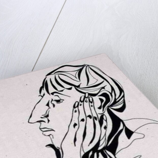 Portrait of Aubrey Beardsley, 1998 by Stevie Taylor