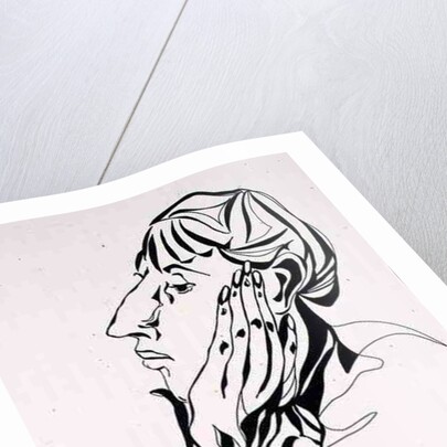 Portrait of Aubrey Beardsley, 1998 by Stevie Taylor