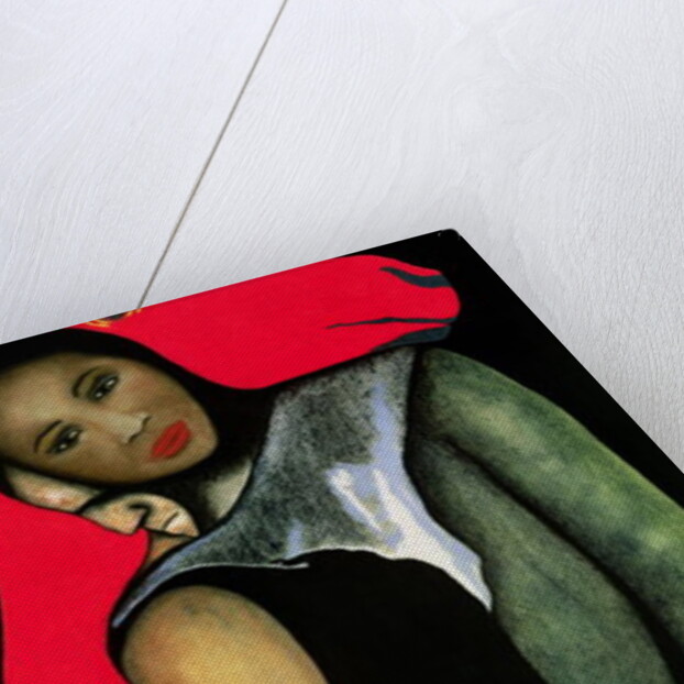 Man/Woman and a Red Horse, 1999 by Stevie Taylor