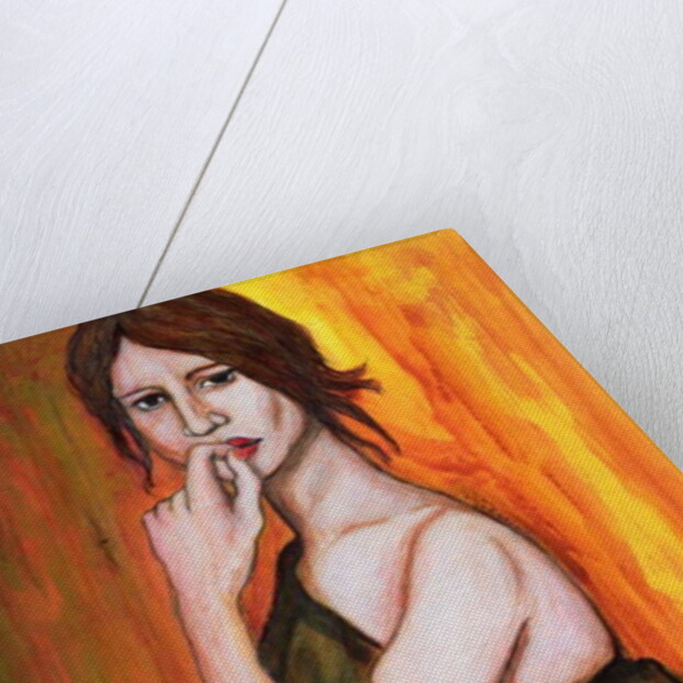 Green Dress and Mobile Phone, 2006 by Stevie Taylor