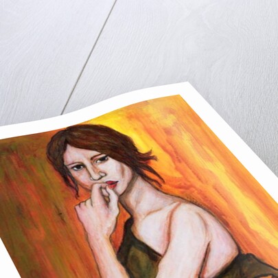 Green Dress and Mobile Phone, 2006 by Stevie Taylor