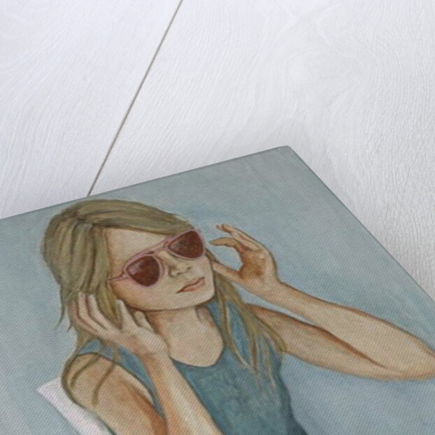 Girl In Sunglasses, 2017 by Stevie Taylor