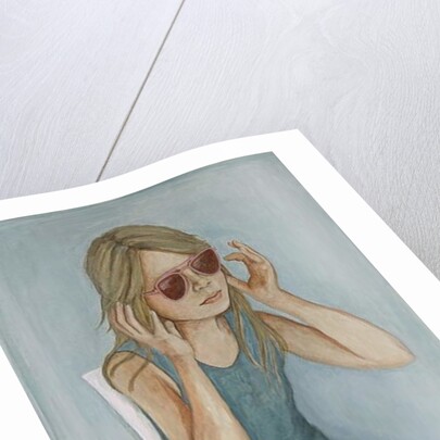 Girl In Sunglasses, 2017 by Stevie Taylor