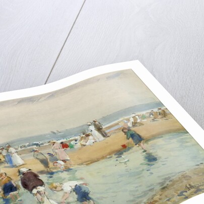 On the Beach, Whitley Bay by John Atkinson