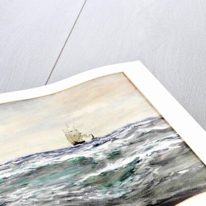 Rough Water on the Bar by Charles Napier Hemy