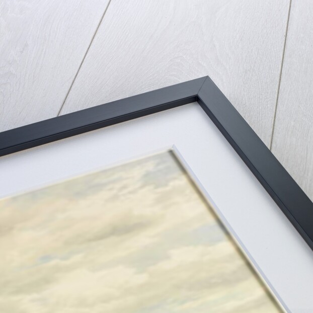 Sea Coast with Castle, Sheep and Shepherd by Samuel Bough