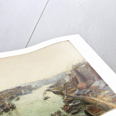 Sunderland, Holmes Wharf, or River Wear looking East from the Bridge by Thomas Marie Madawaska Hemy