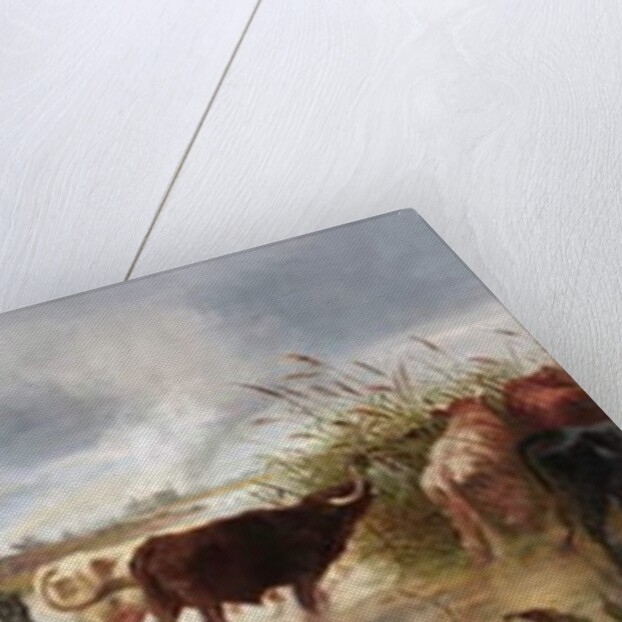 A Border Raid on an English Castle, 1880 by Richard Beavis