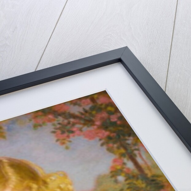 Jane with bowl of roses by William Shackleton