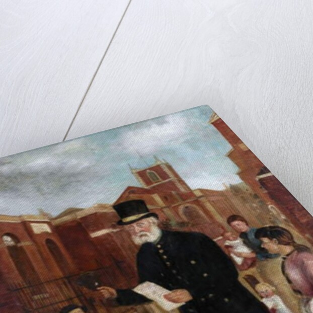 Tommy Sanderson, Town Crier, 1884 by J. Gillis Brown