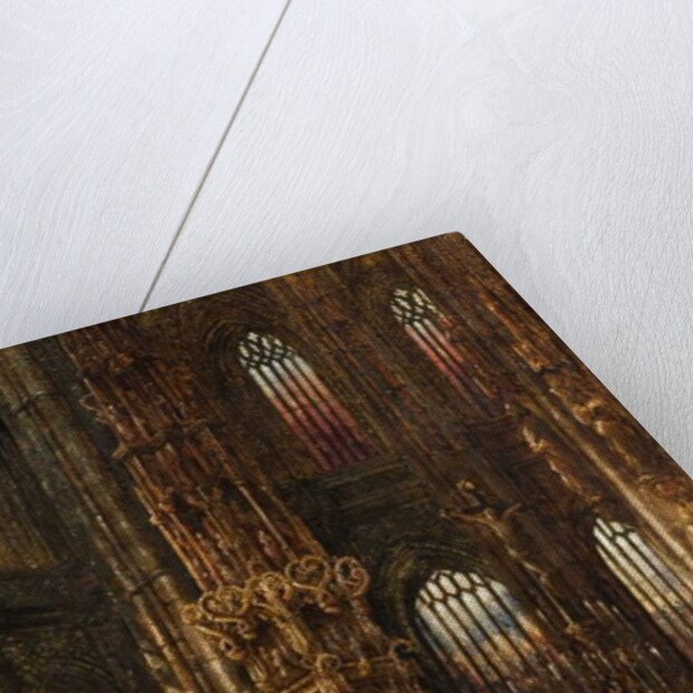 Interior of the Church of St. Lawrence, Nuremberg, c.1875 by Henry Thomas Schafer