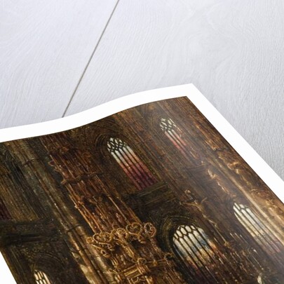 Interior of the Church of St. Lawrence, Nuremberg, c.1875 by Henry Thomas Schafer