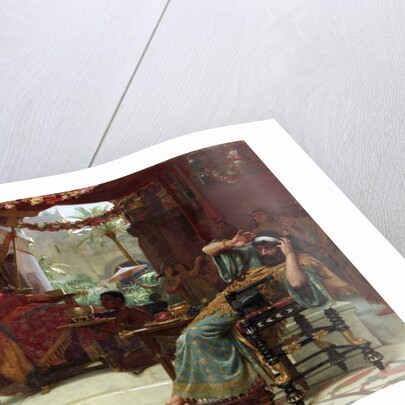 Esther Denouncing Haman to King Ahasuerus, 1888 by Ernest Normand