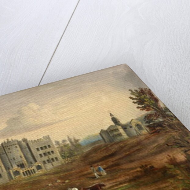 Hylton Castle, Sunderland c.1830 by English School