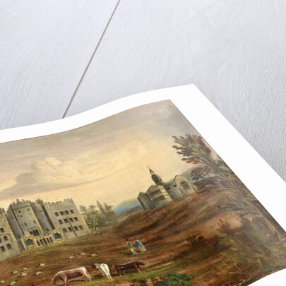 Hylton Castle, Sunderland c.1830 by English School