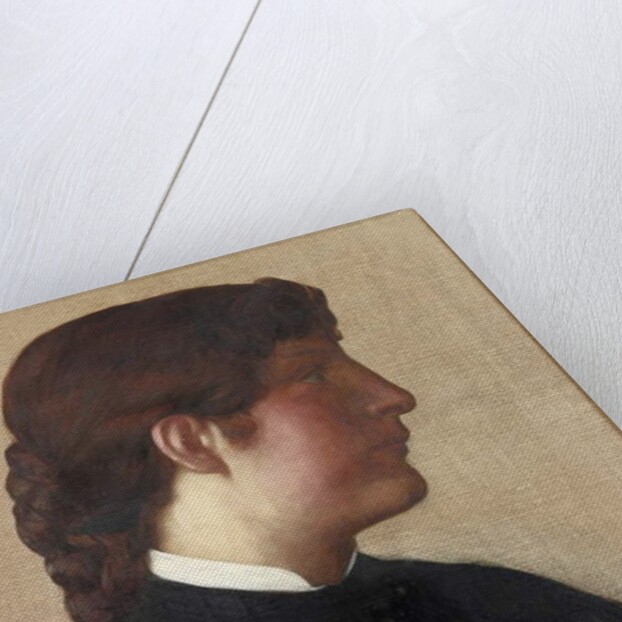 Portrait of a Lady, c.1879 by Alphonse Legros