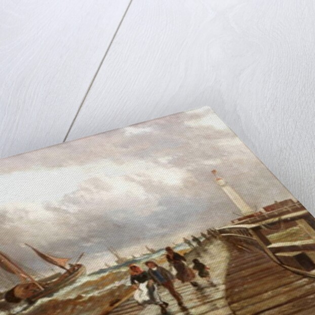 Sunderland Piers, 1843, 1886 by John James Syer