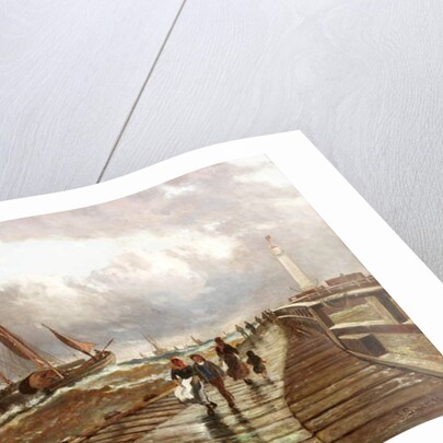 Sunderland Piers, 1843, 1886 by John James Syer