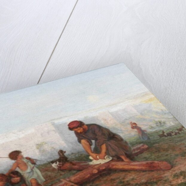 Where They Crucified Him, 1862 by Philip Richard Morris