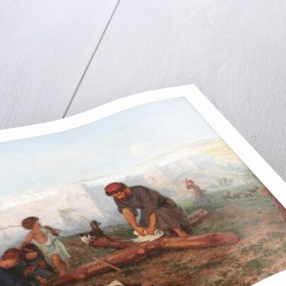 Where They Crucified Him, 1862 by Philip Richard Morris