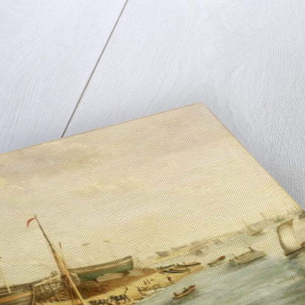 William Pile's Shipyard, North Sands, c.1830 by English School