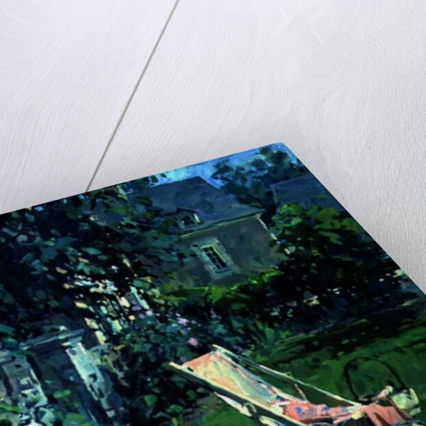 Deck Chairs at Coudray, 1998 by Susan Ryder