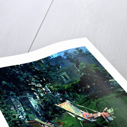 Deck Chairs at Coudray, 1998 by Susan Ryder