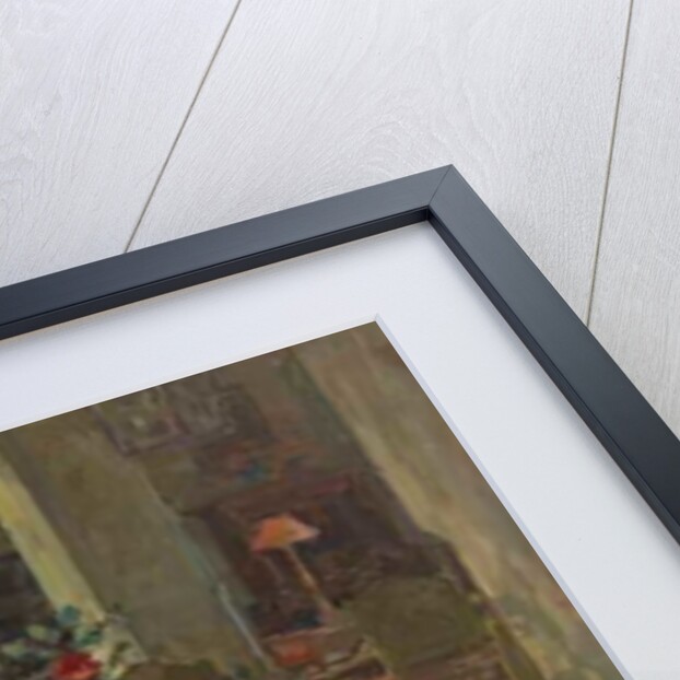 Grand Salon with Red Roses by Susan Ryder