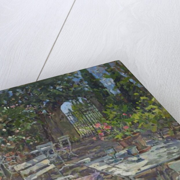 Terrace, Mas de la Rose by Susan Ryder