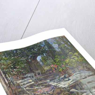 Terrace, Mas de la Rose by Susan Ryder