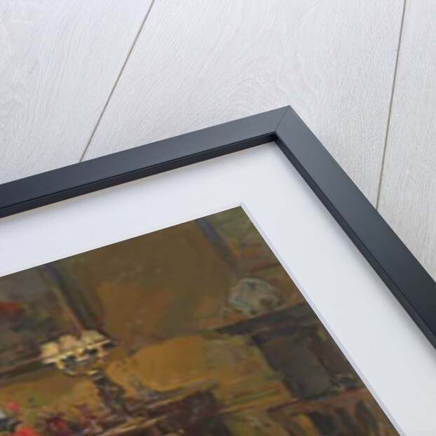 Dining Room with Geraniums by Susan Ryder