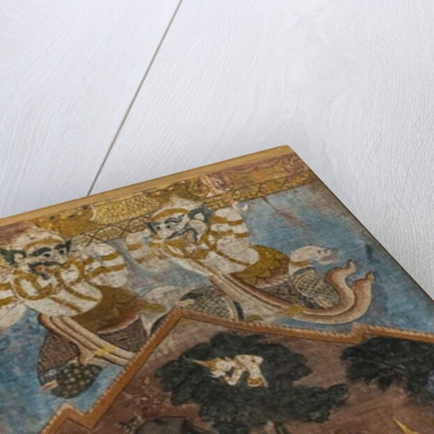 Sama Jataka. Thailand. End of the 18th beginning 19th century. Paint by Thai School